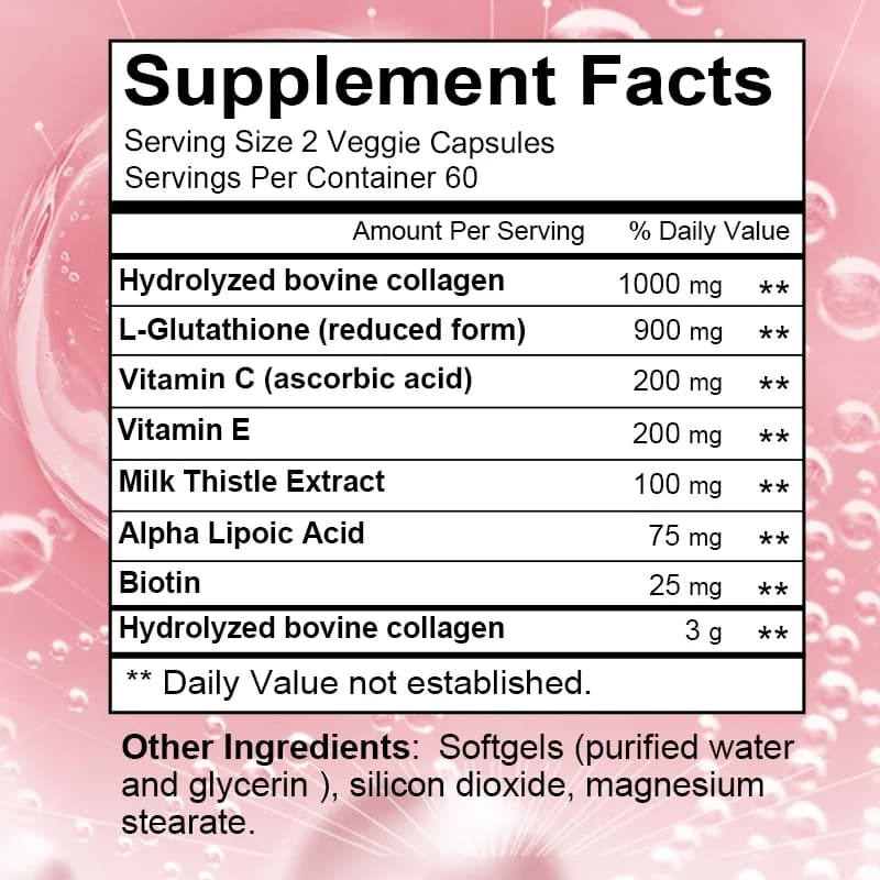 hydrolyzed collagen supplement powder bottle — image 6