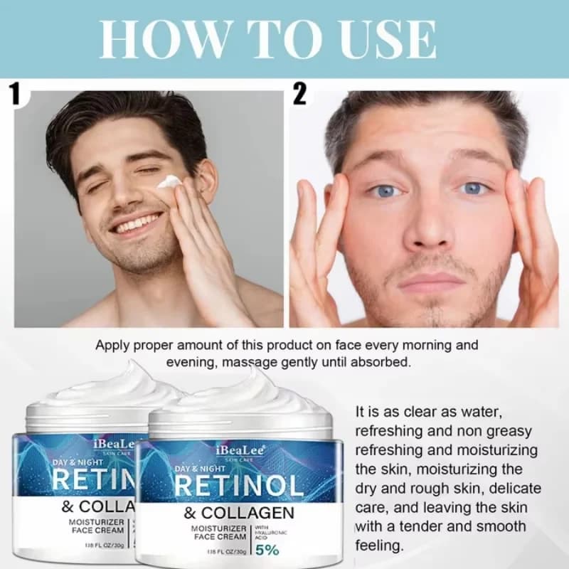 tube of men's retinol anti‑wrinkle cream — image 6