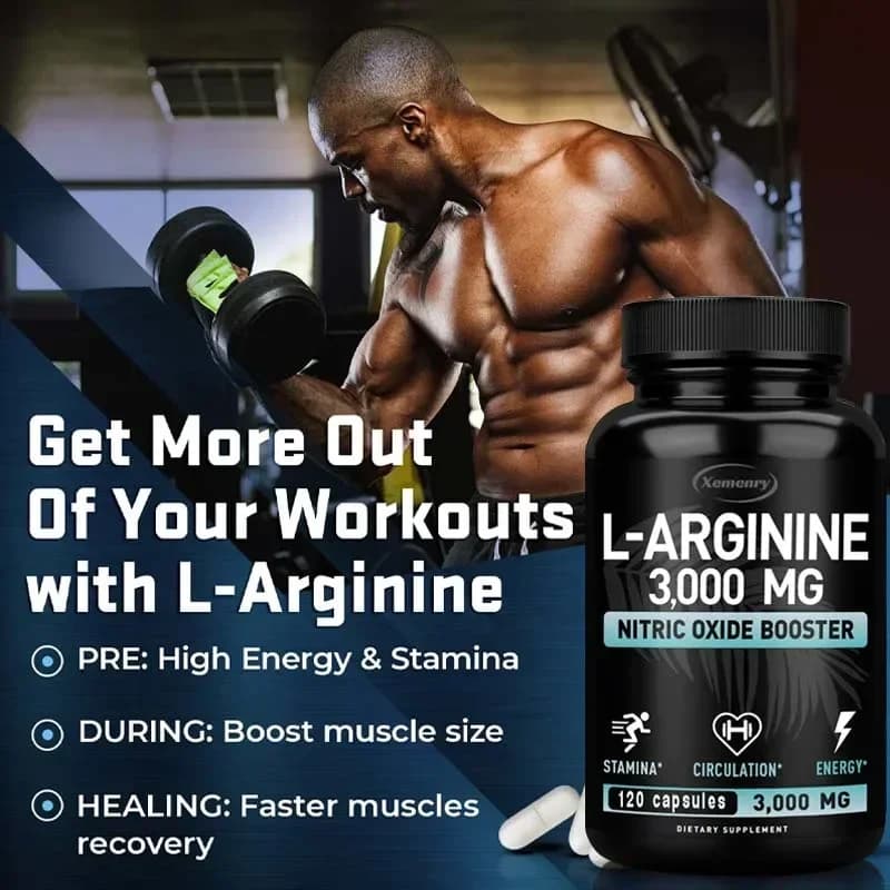 bottle of L-Arginine supplement — image 5
