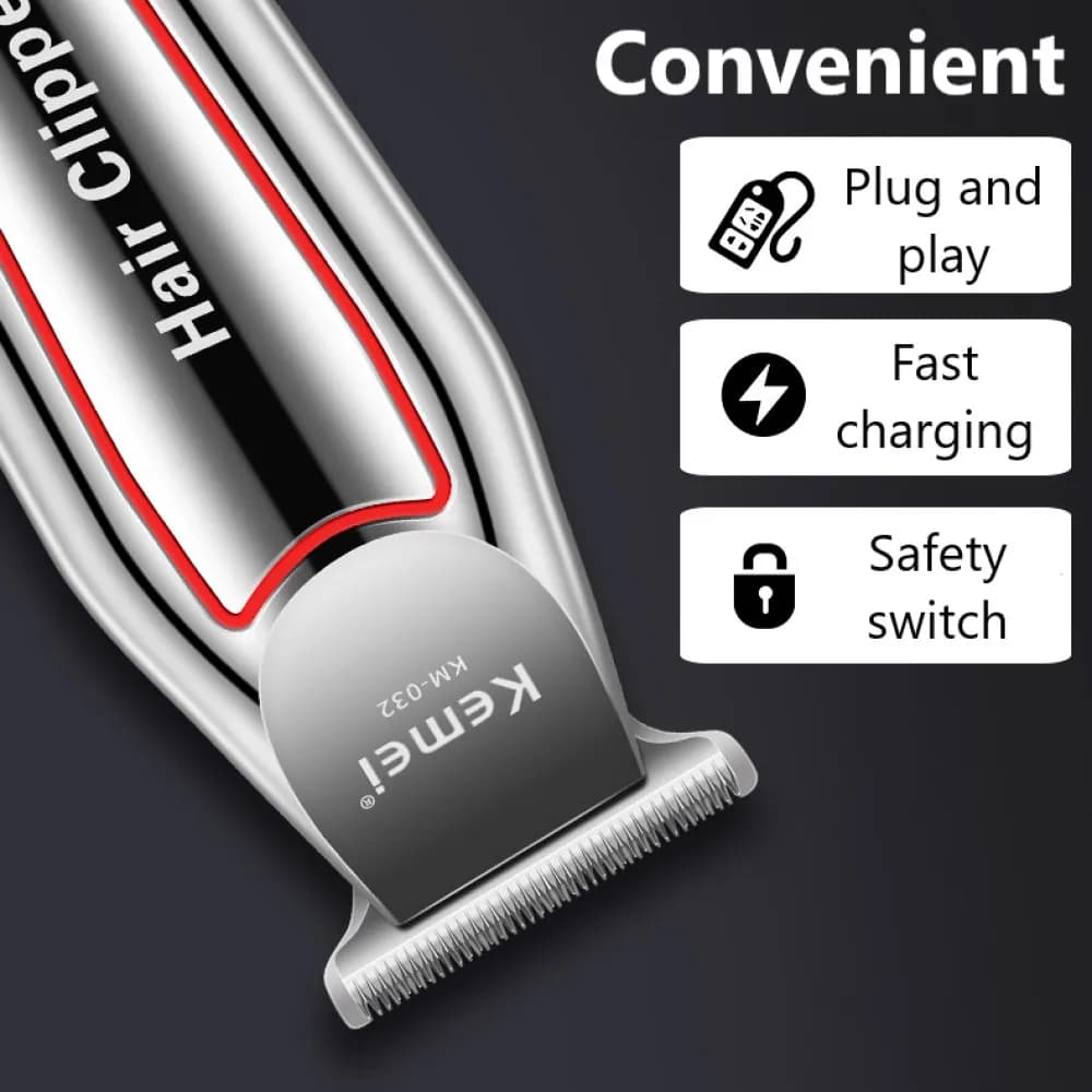 electric hair and beard trimmer — image 3