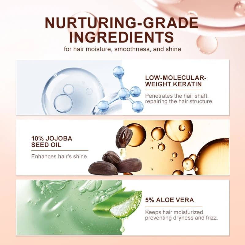 PURC keratin hair mask tube — image 3