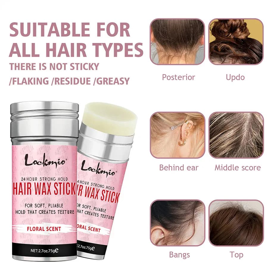 anti-frizz styling wax tube — image 3