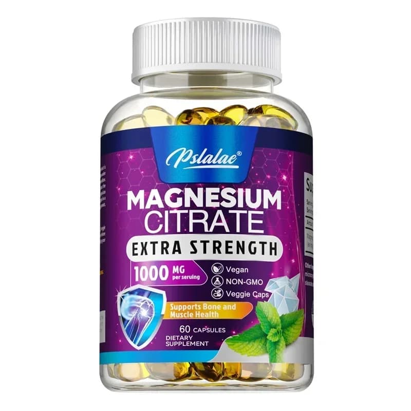 bottle of magnesium citrate supplement — image 7