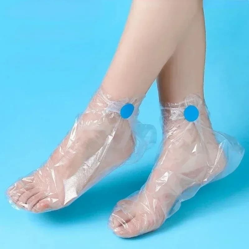 Disposable Waterproof Foot Film Covers – 100 pcs