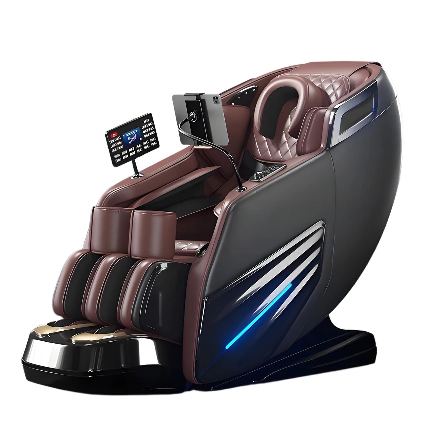 Upgrade 6D Jade Roller Massage Chair with AI Voice Control, — image 9