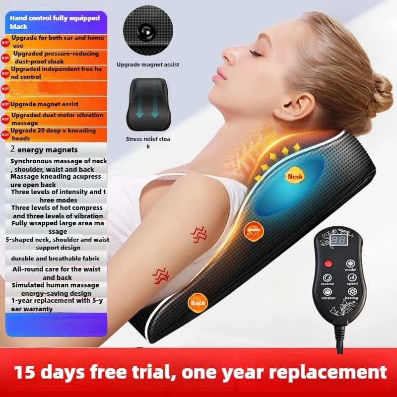 electric cervical massage pillow with heat — image 7