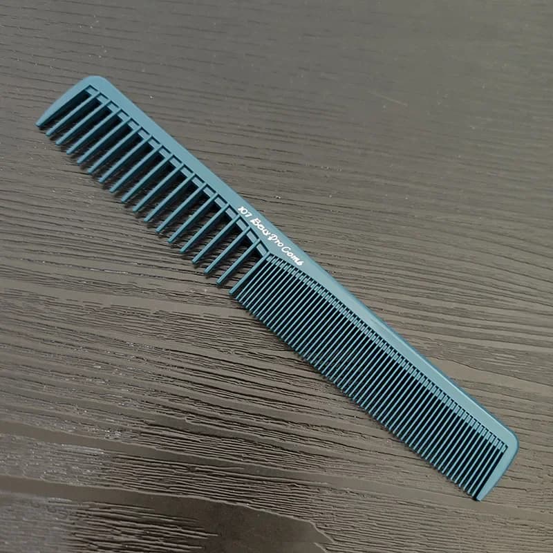 anti-static flat-head hair cutting comb — image 8
