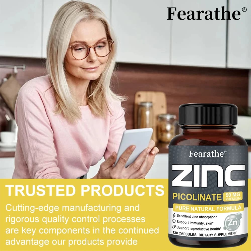 bottle of zinc 50 mg supplement — image 6