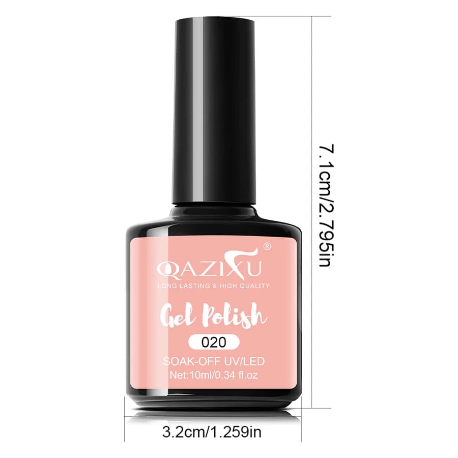 six‑piece milk tea gel nail polish set — image 4