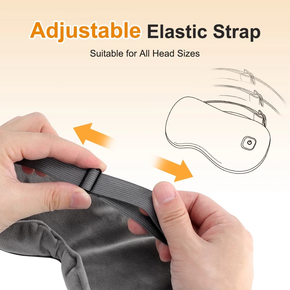 cordless heated eye mask with three heat settings — image 4
