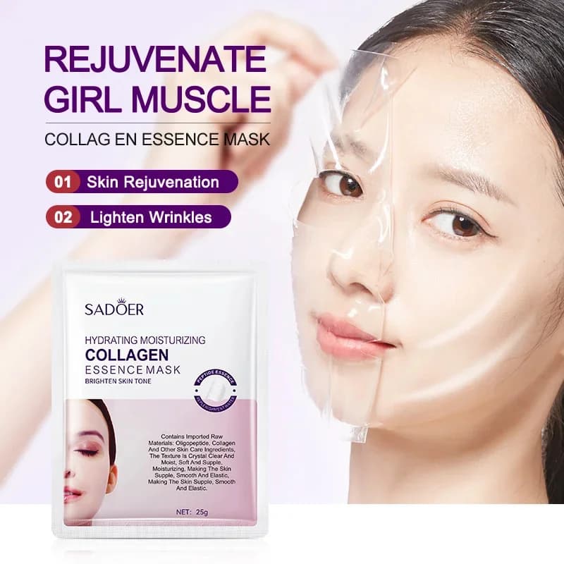 collagen facial mask sheet pack — image 4