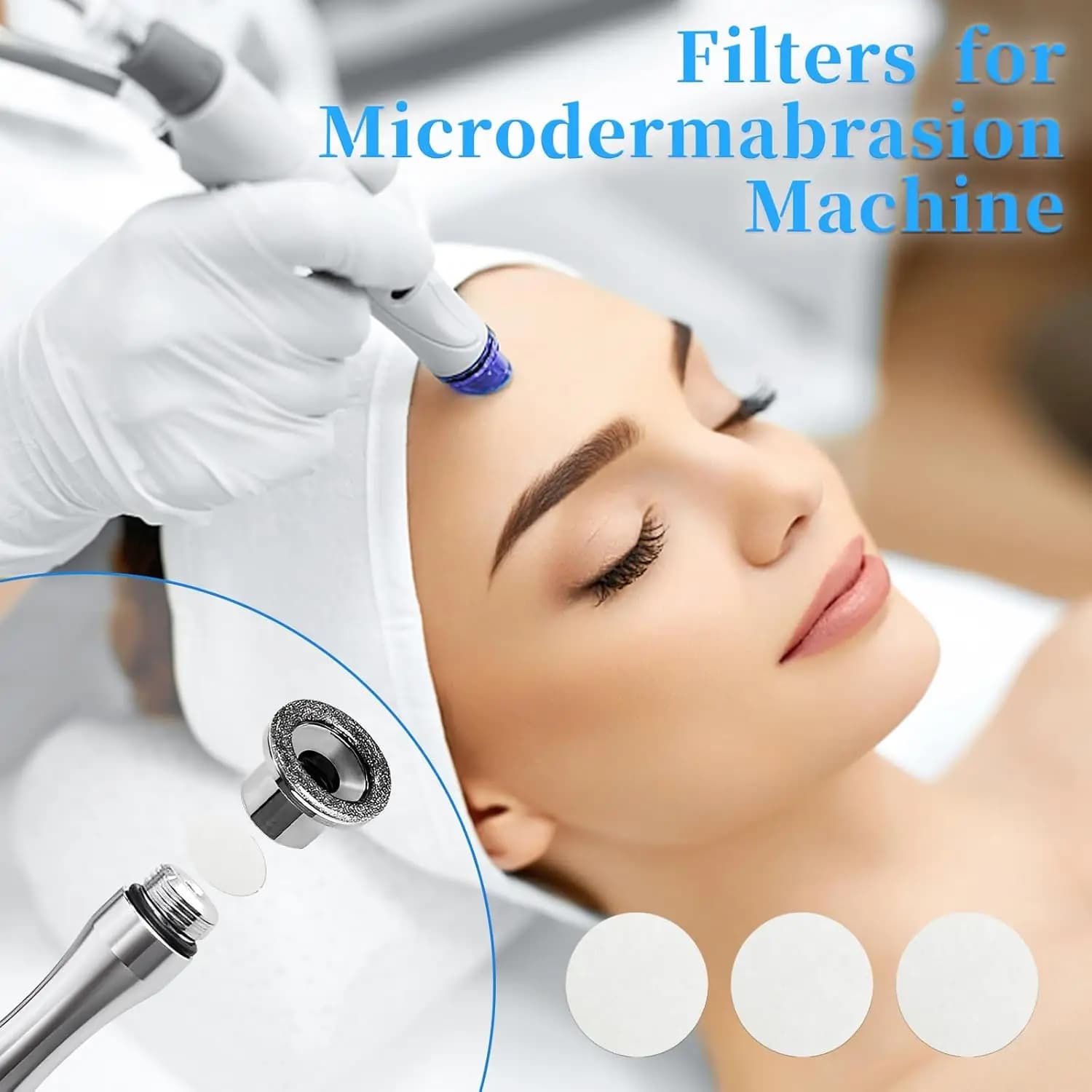 Diamond‑coated cotton microdermabrasion pads, 150 pieces — image 5