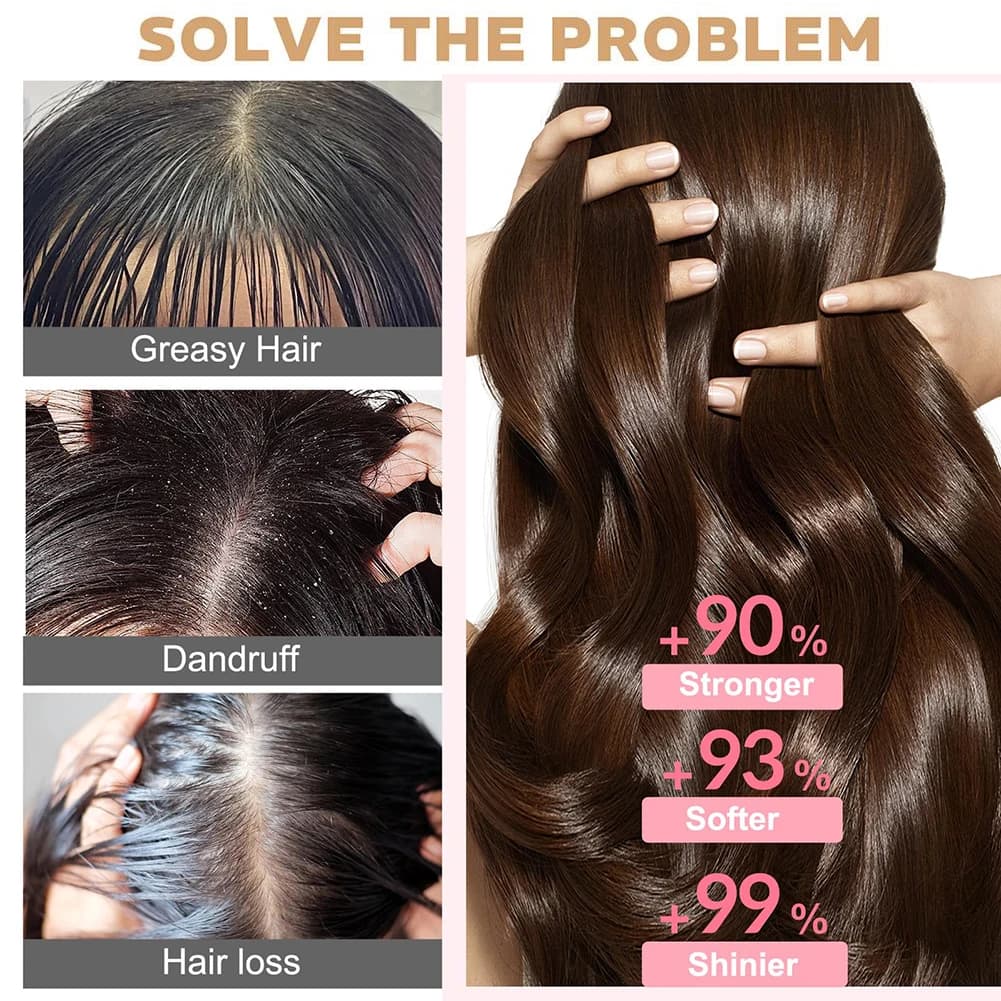 250 ml bottle of biotin ginger shampoo — image 4
