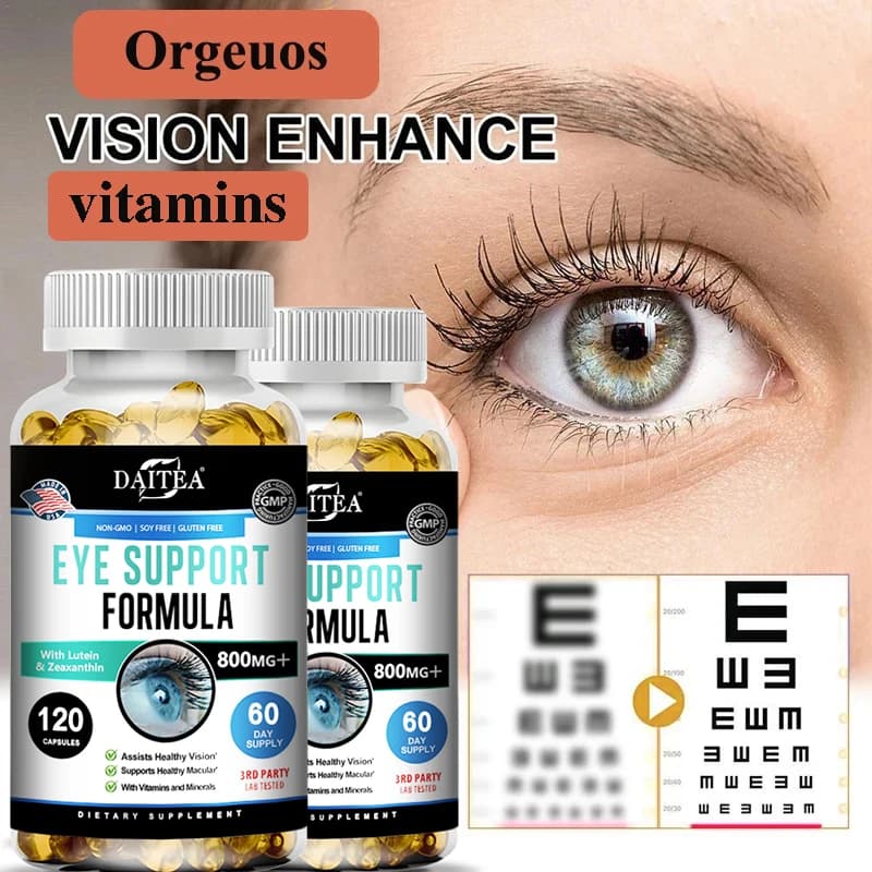 Eye Support Supplement with Vision‑Boosting Vitamins & Minerals