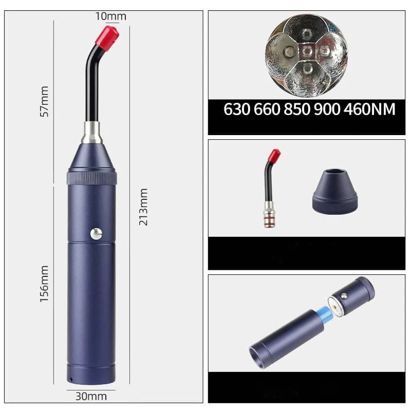 handheld red and infrared light therapy wand — image 5