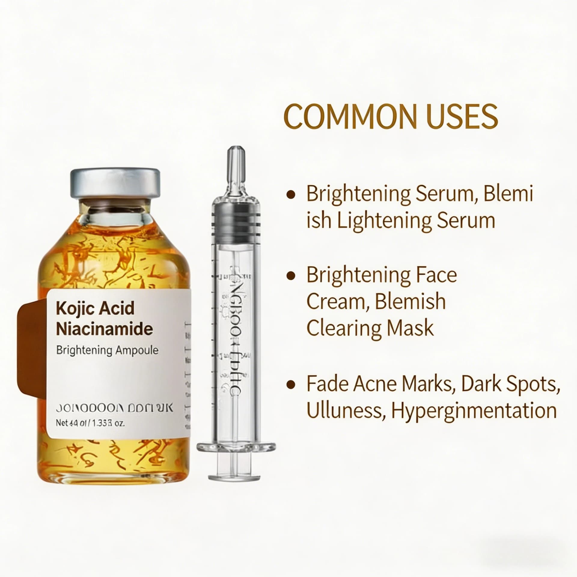 bottles of kojic acid niacinamide brightening serum — image 5