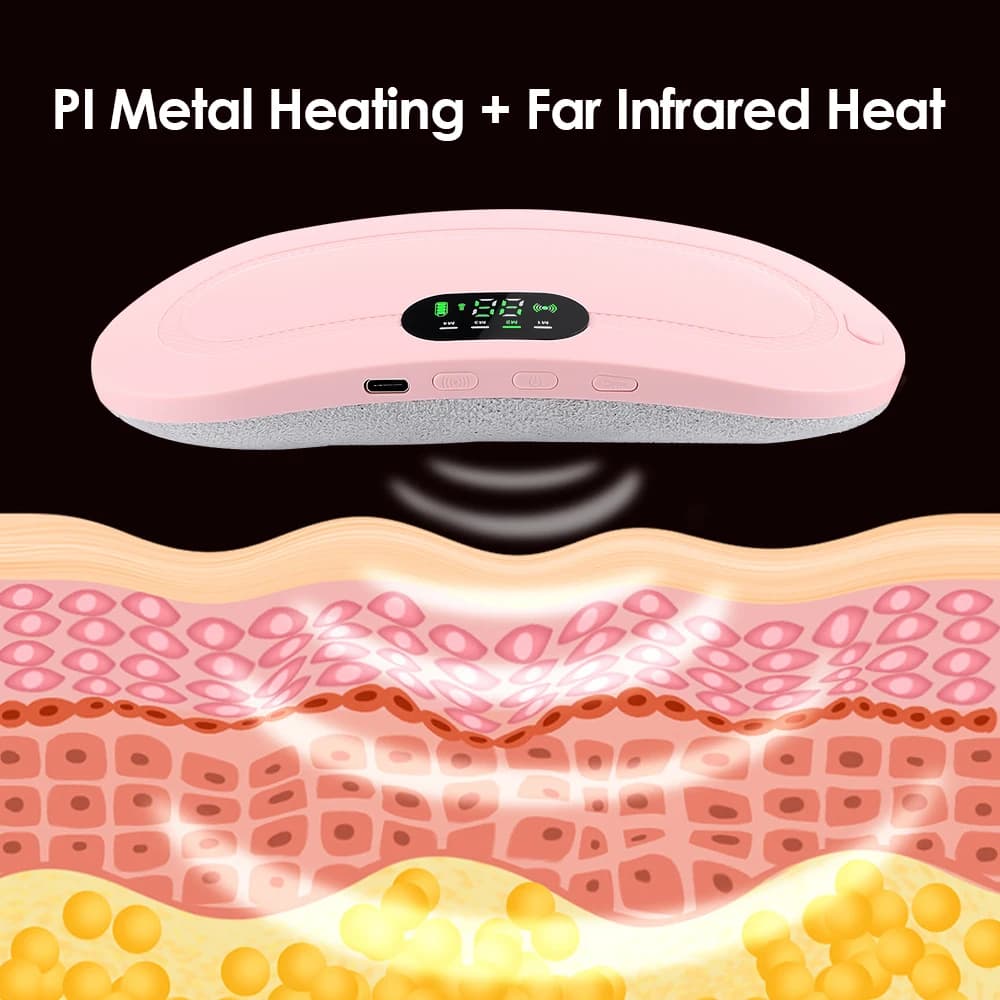 electric warm abdominal massage belt — image 3