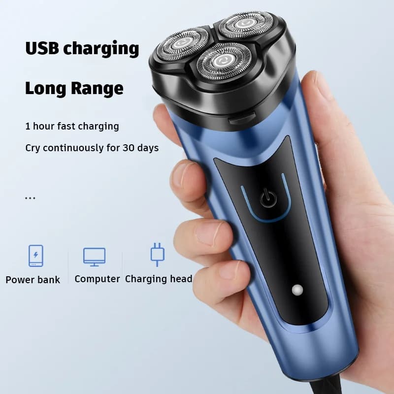 USB rechargeable electric shaver for men — image 3