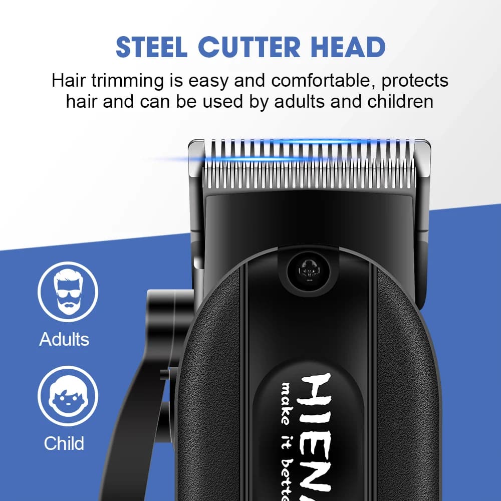 electric hair clipper with LED display — image 3