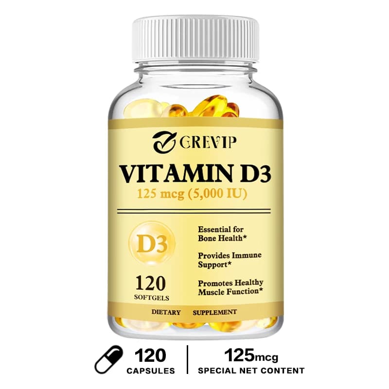 Vitamin D3 supplement bottle — image 8