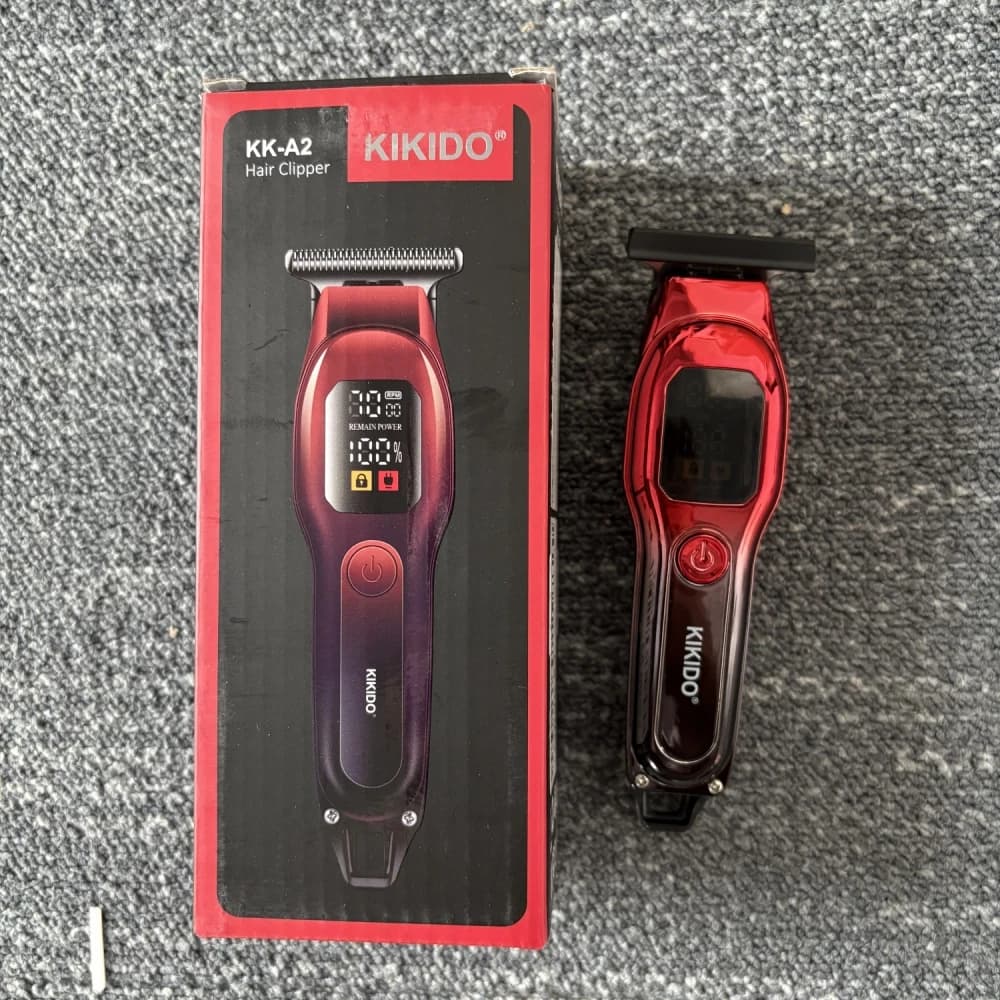 stainless steel rechargeable electric hair clipper — image 6