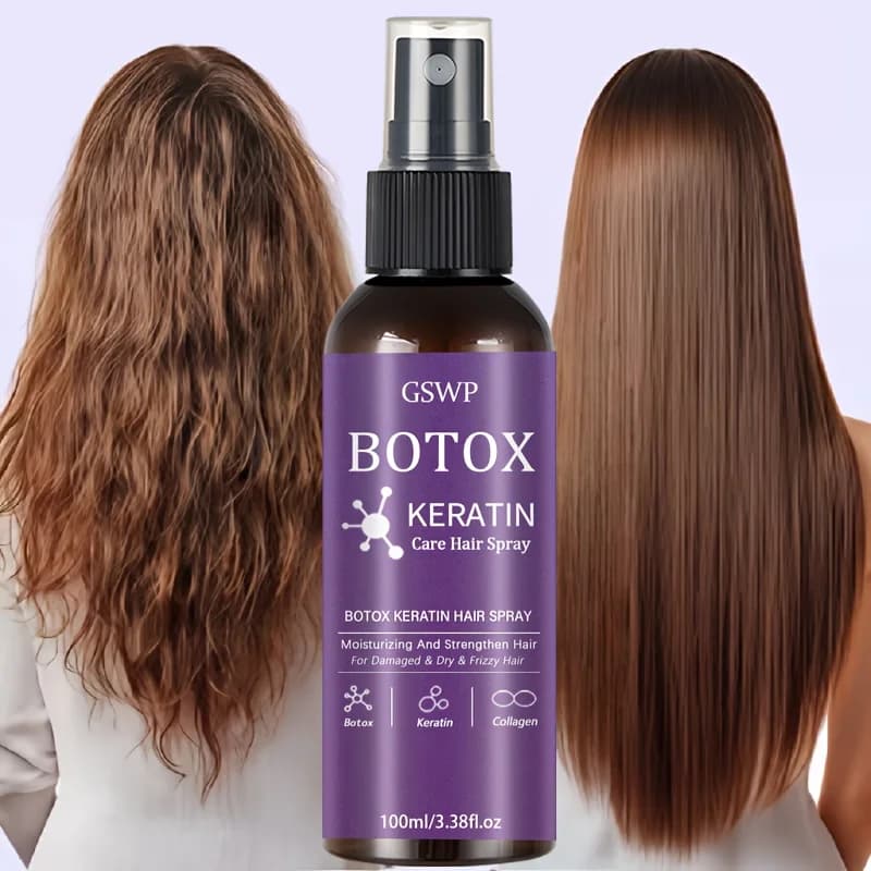 Botox keratin hair spray bottle — image 1
