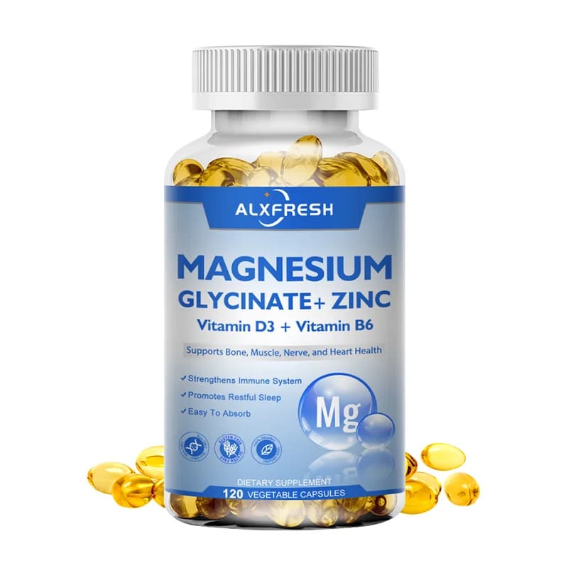 Magnesium glycinate capsules with zinc and vitamin D3 — image 7