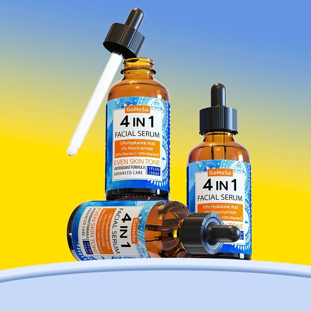 Envisha 4-in-1 face serum bottle — image 4