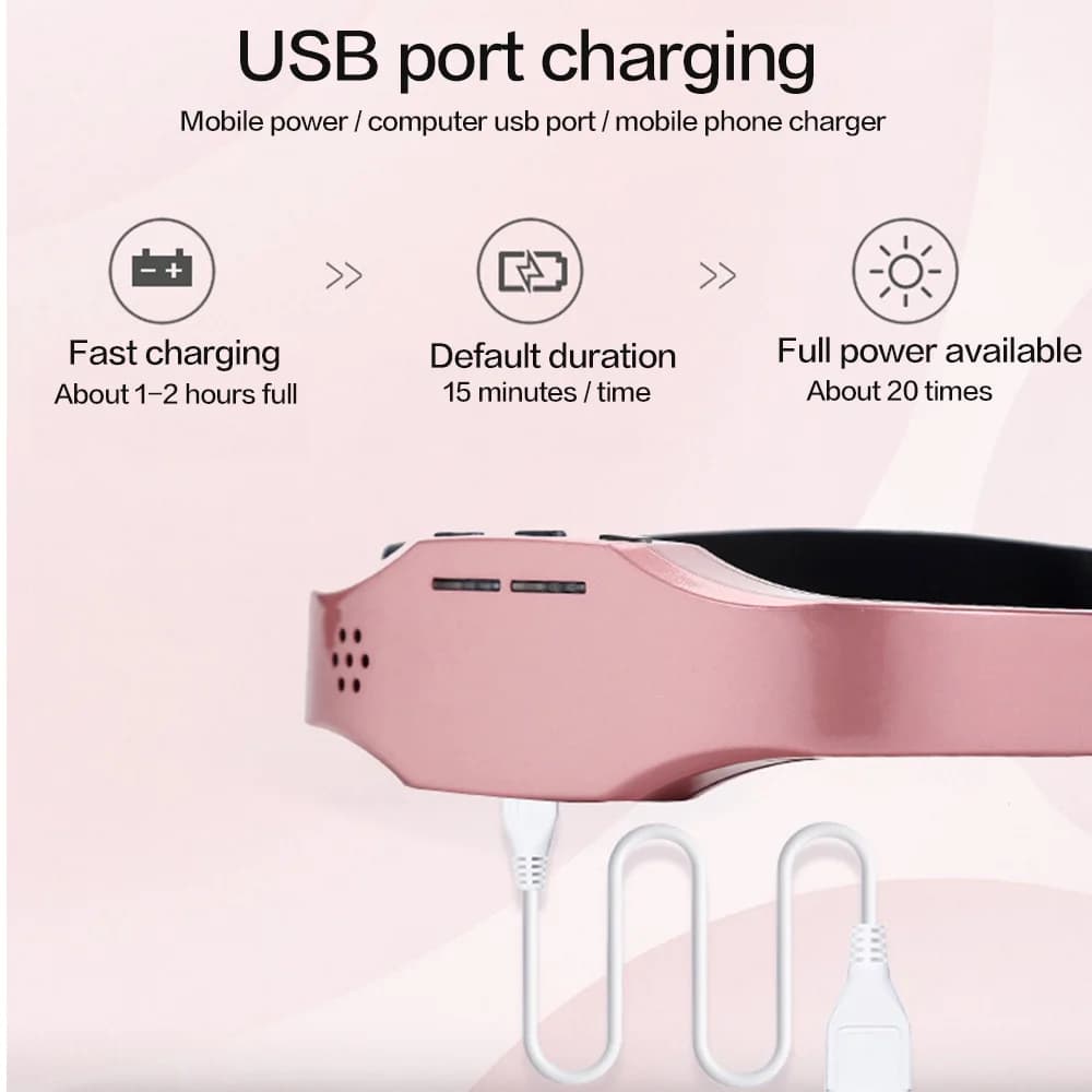 smart electric head massager with sleep monitor — image 4
