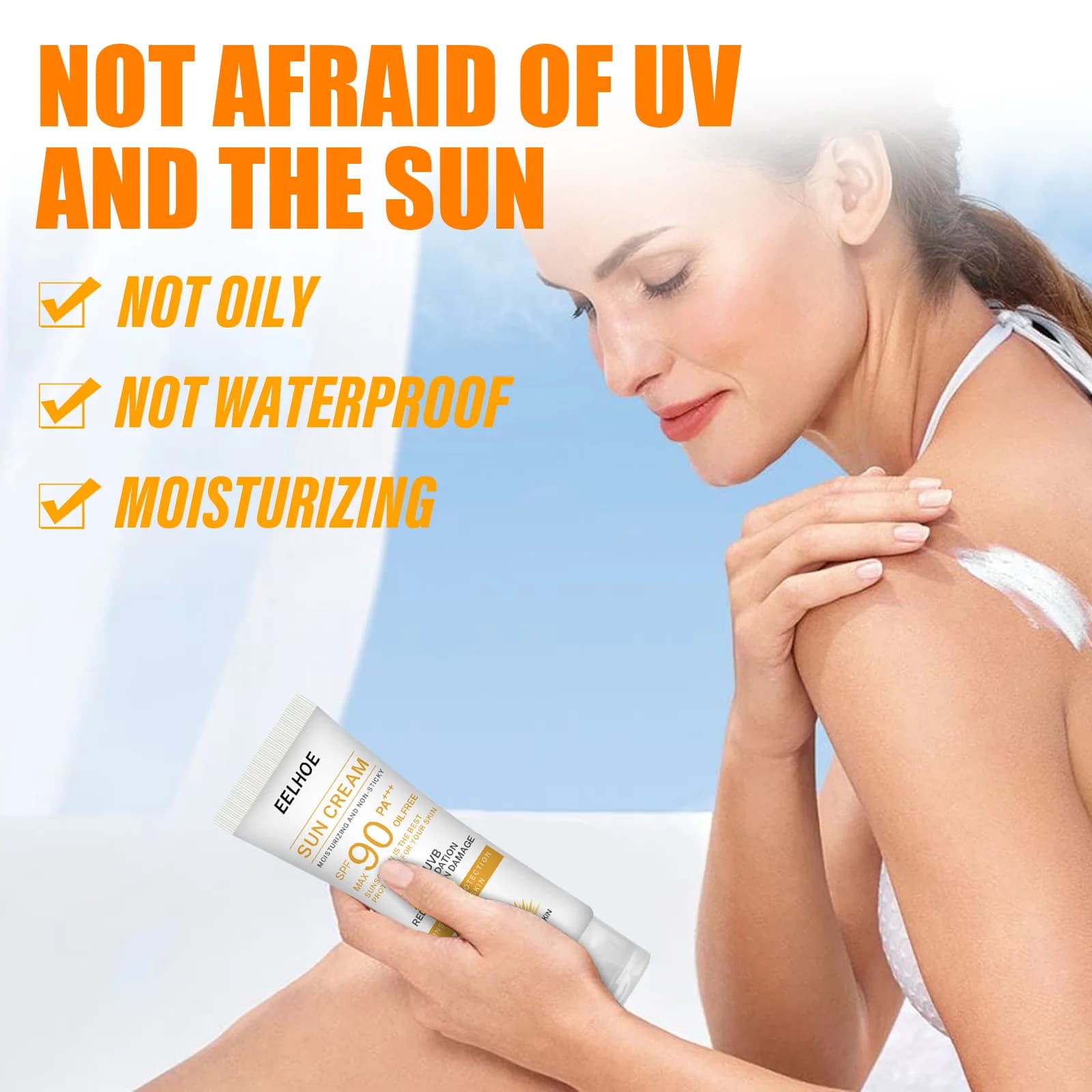 SPF 90 face and body sunscreen cream — image 3