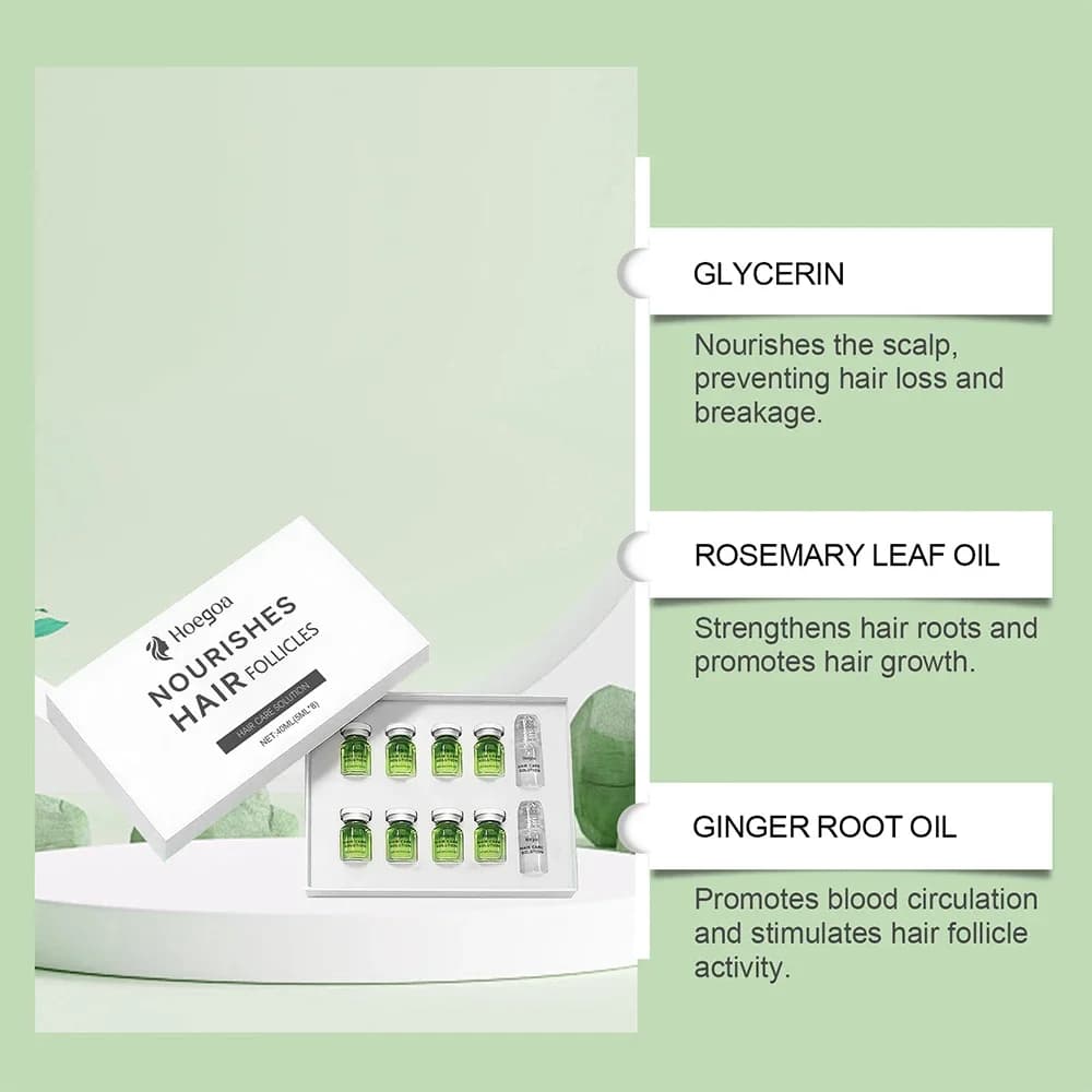 Hair Essential Care serum bottle — image 5