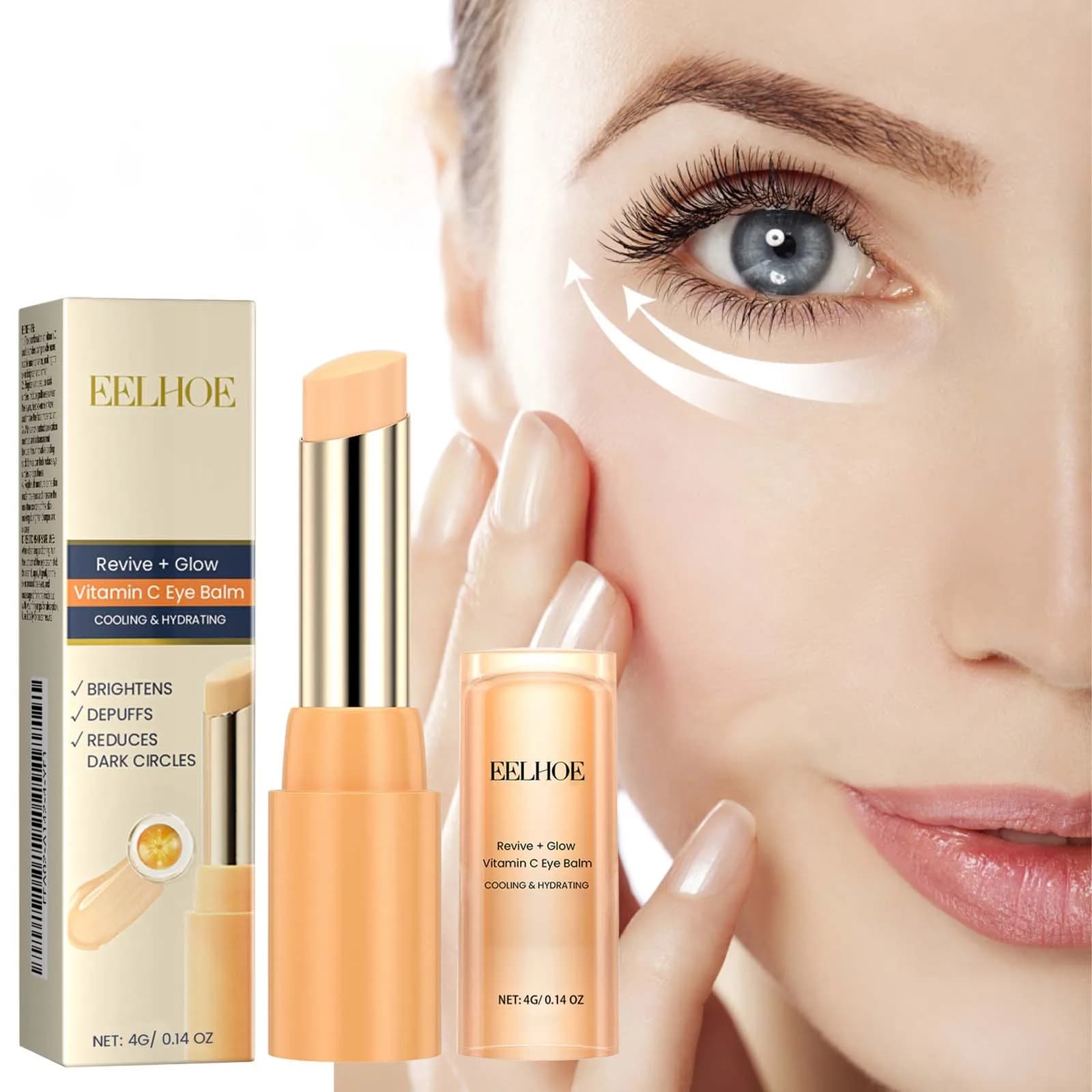 Vitamin C eye balm stick for dark circles — image 1