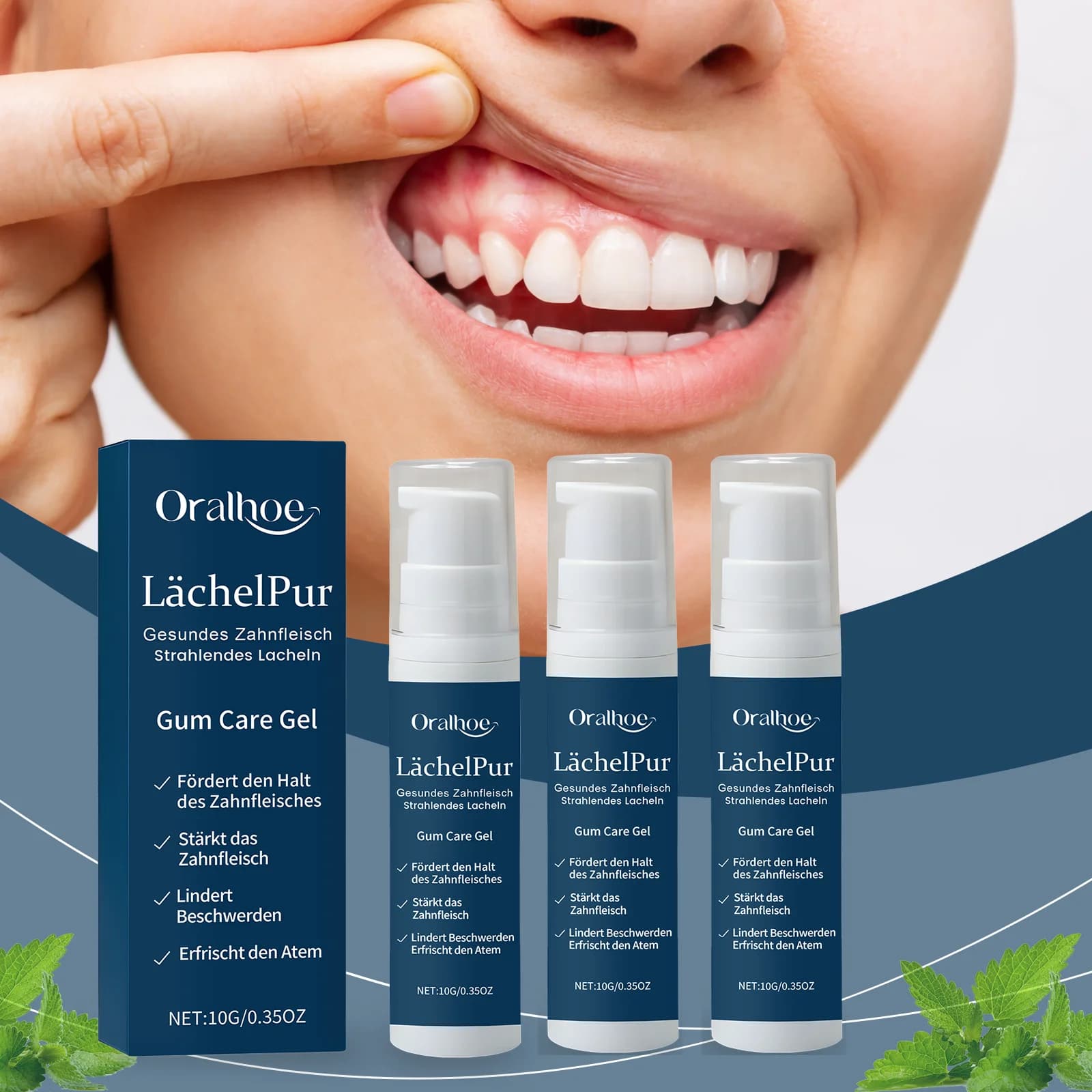 gentle gum soothing gel tube — image 1