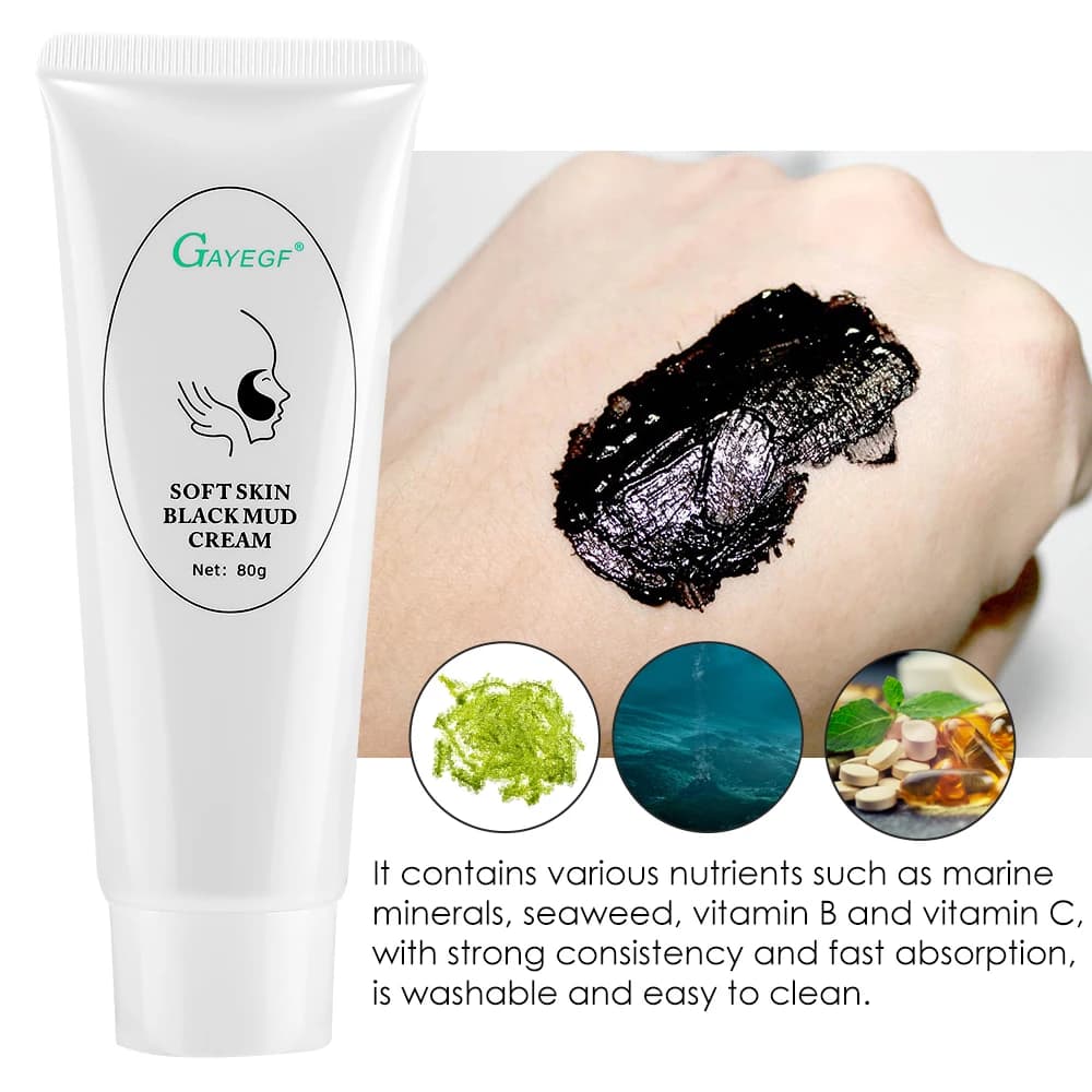 black carbon gel face mask — image 3