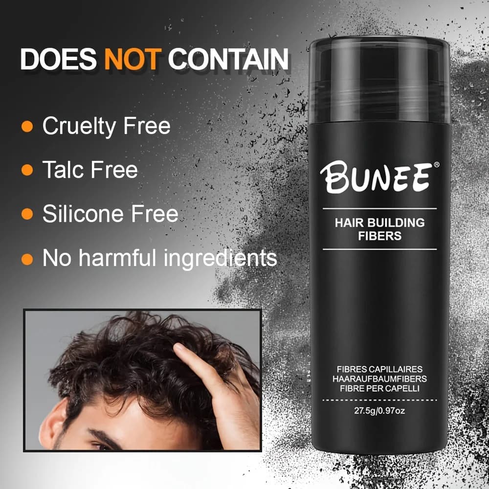 BUNEE natural hair fiber powder for thickening — image 6