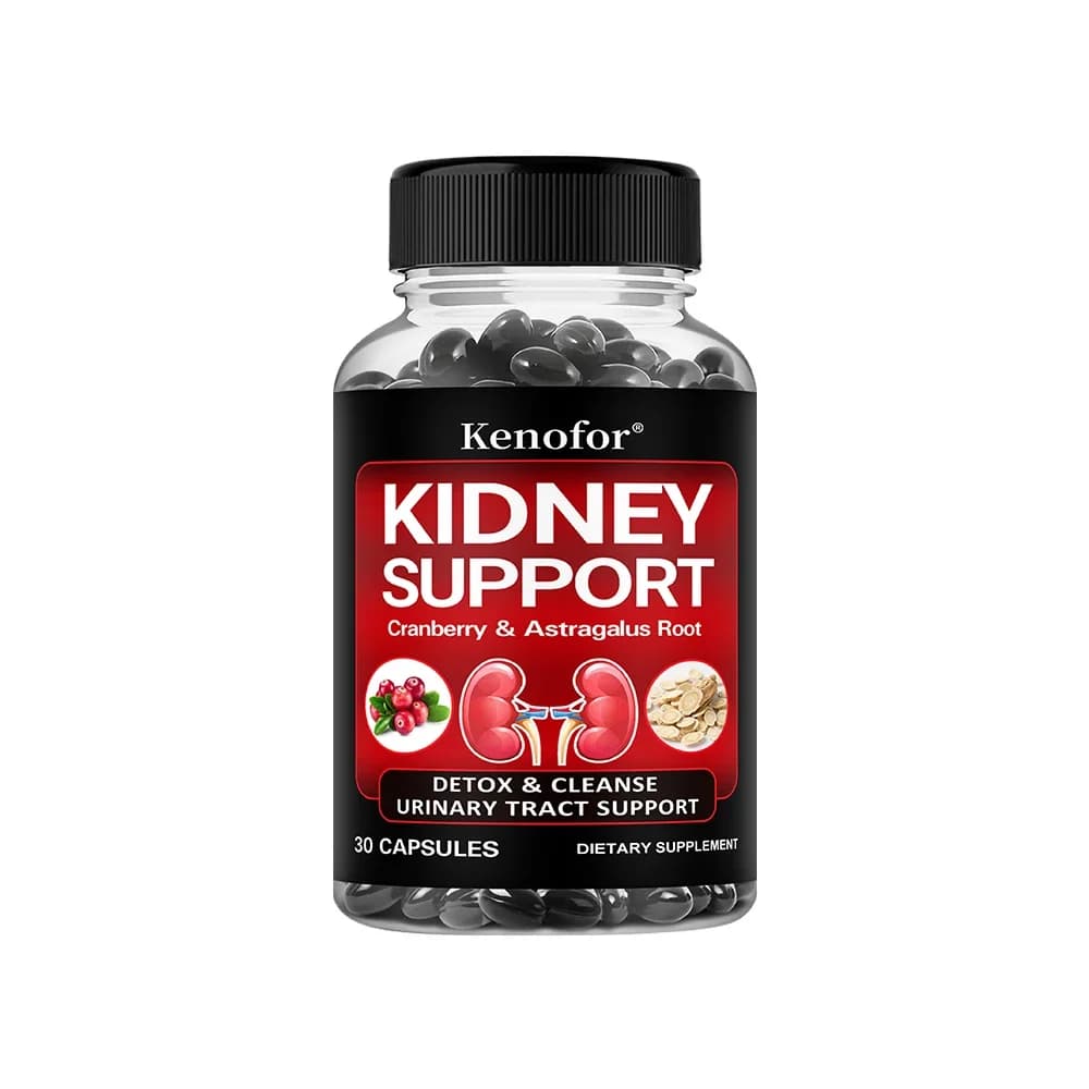 Kidney support supplement bottle with cranberry and astragalus — image 7
