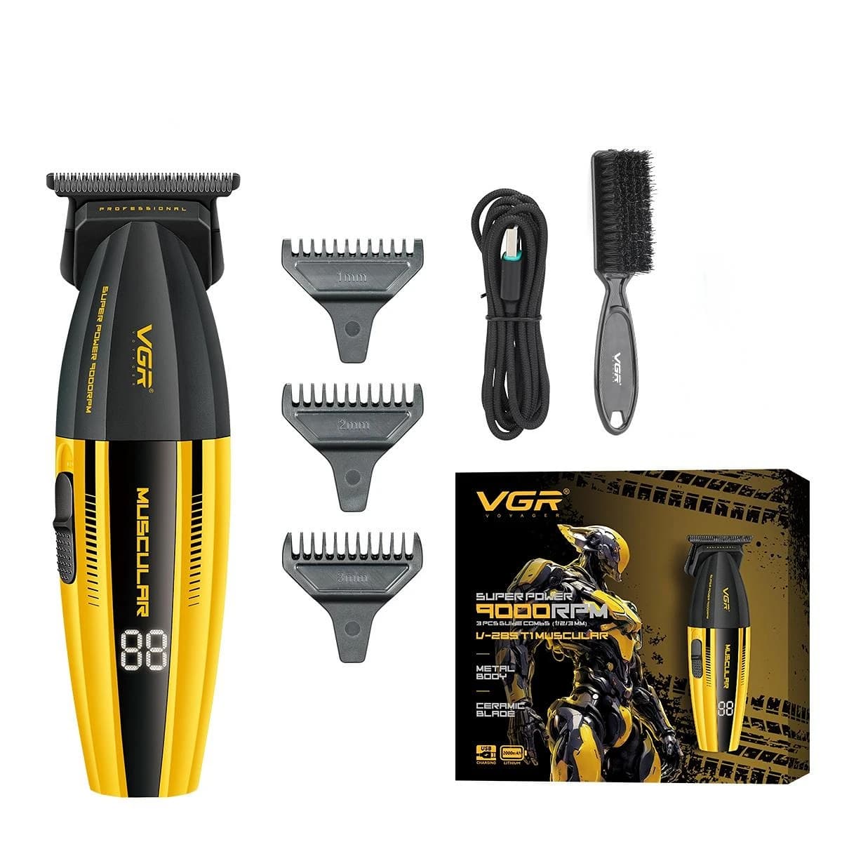 VGR cordless professional hair clipper — image 8