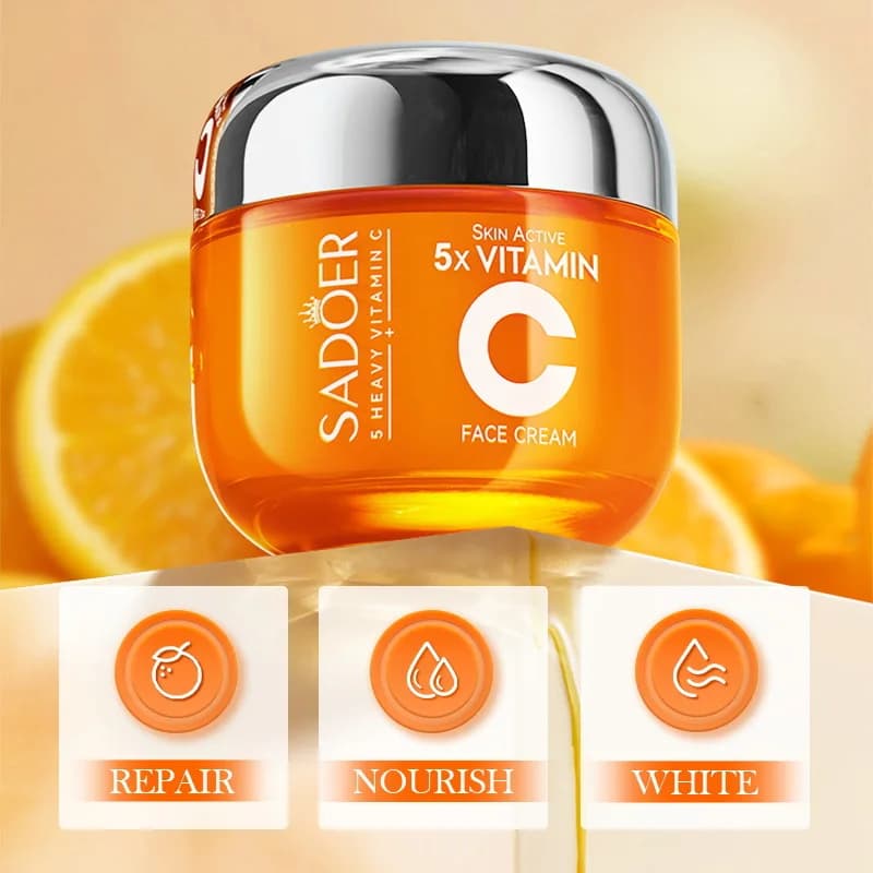 Vitamin C face cream tube — image 3