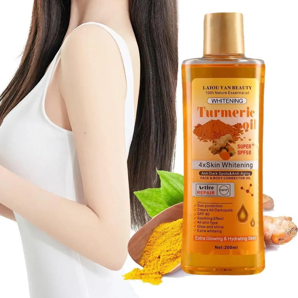 turmeric ginger essential oil bottle — image 3