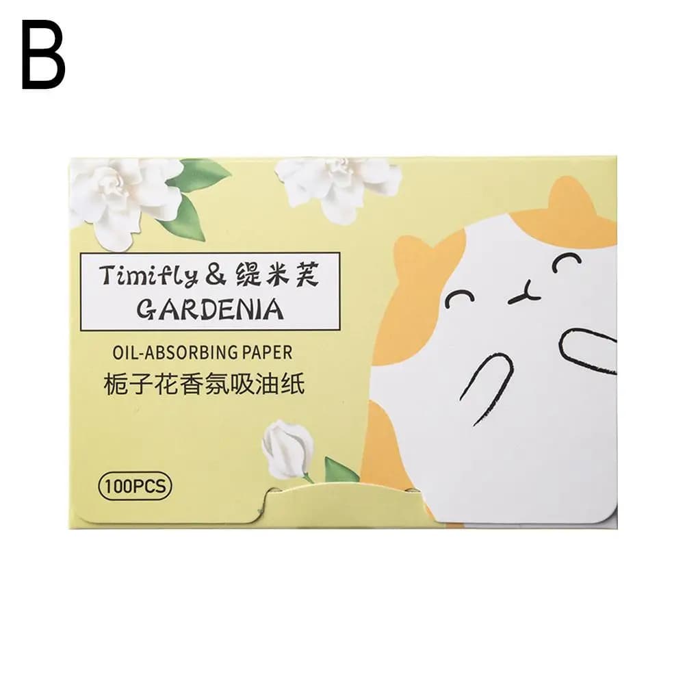 pack of 100 face oil blotting papers — image 8