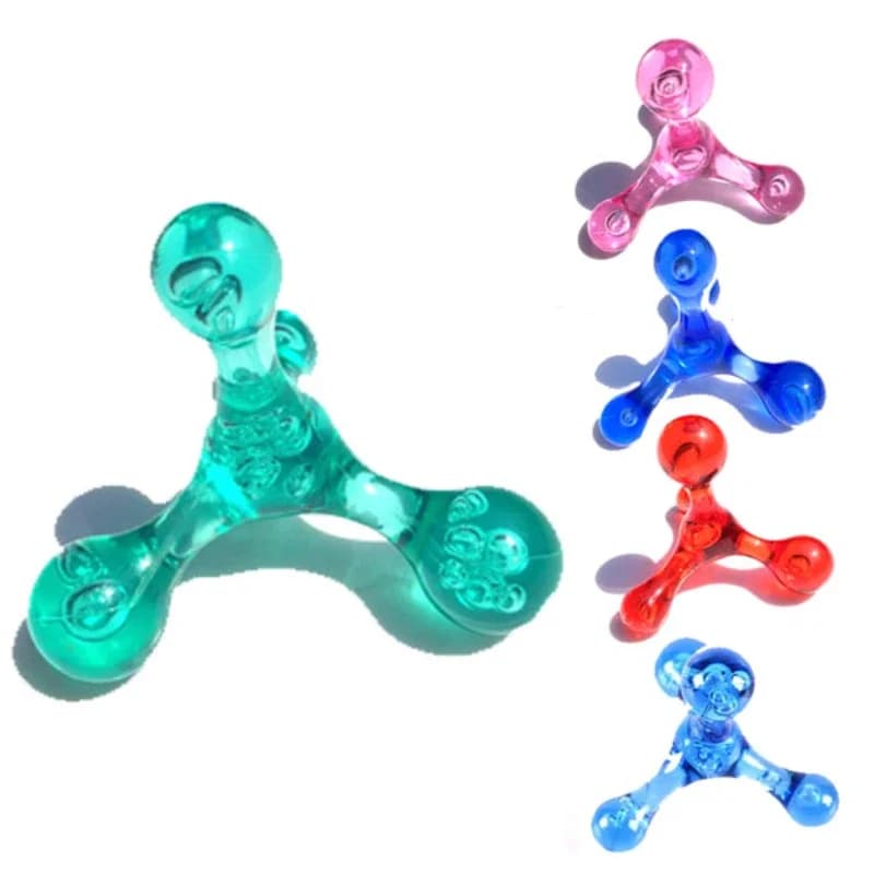 Mini Manual Massage Ball Set – 4 Sizes for Body, Arms, Legs, Head & Feet