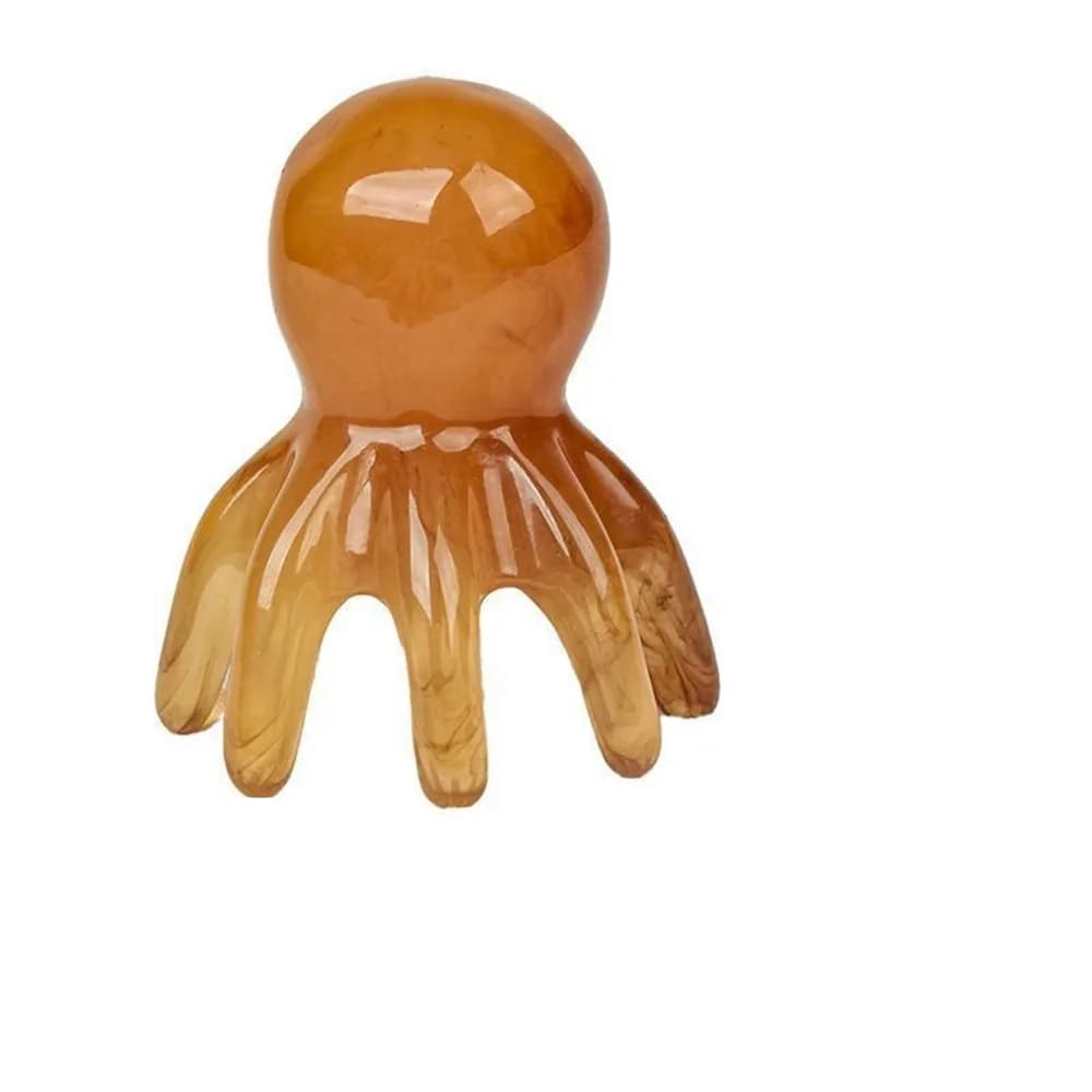 Resin octopus scalp massager comb — image 7