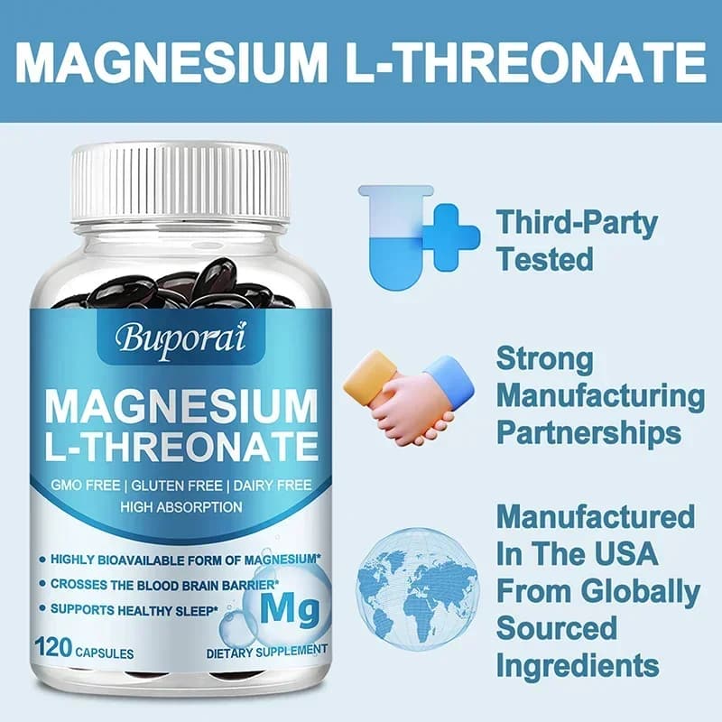 bottle of magnesium l-threonate supplement — image 4