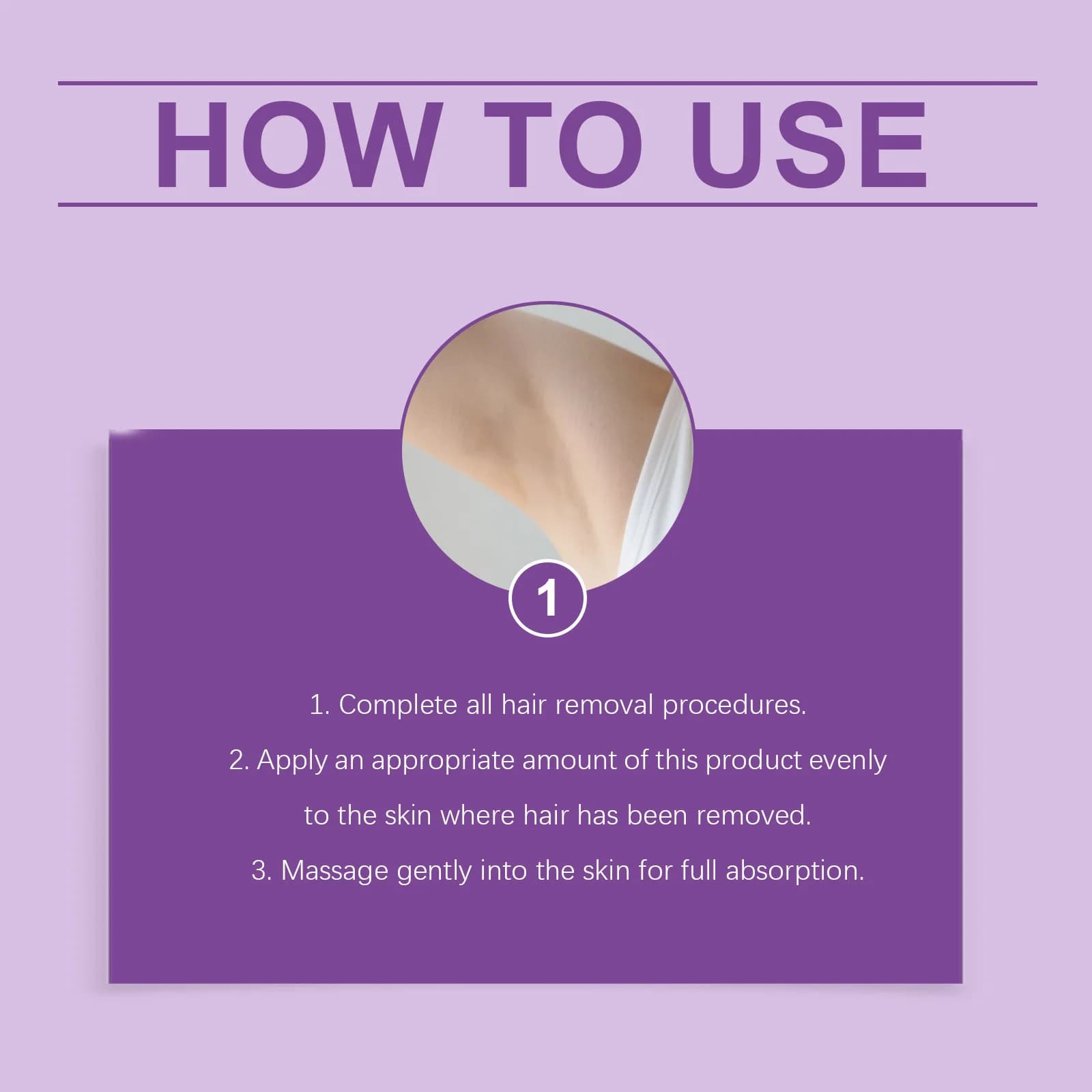 Cyperus rotundus skin serum for hair reduction — image 6