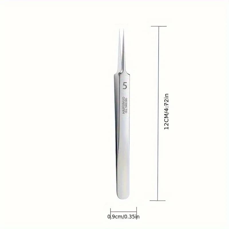 stainless steel blackhead removal tweezers — image 6