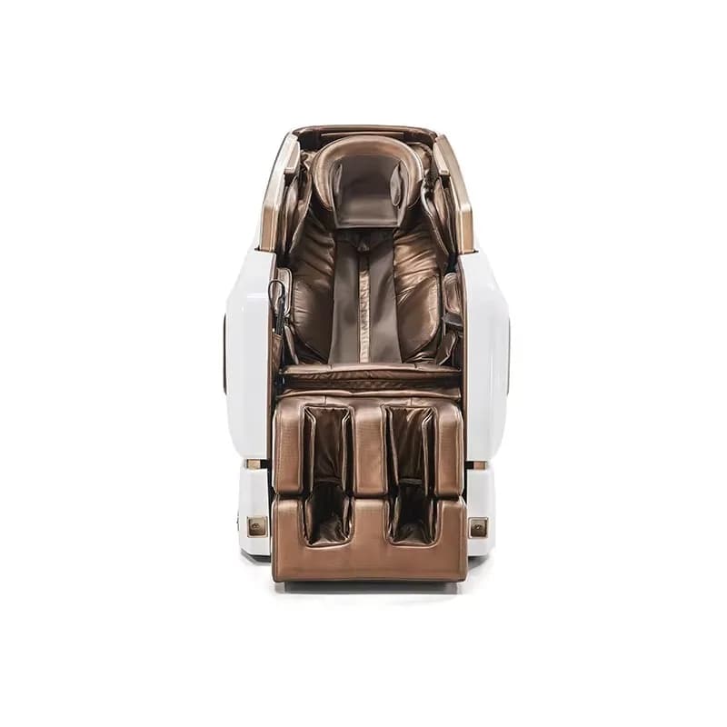 Customized White Golden Color Vibrating Foot Spa Massage Chair