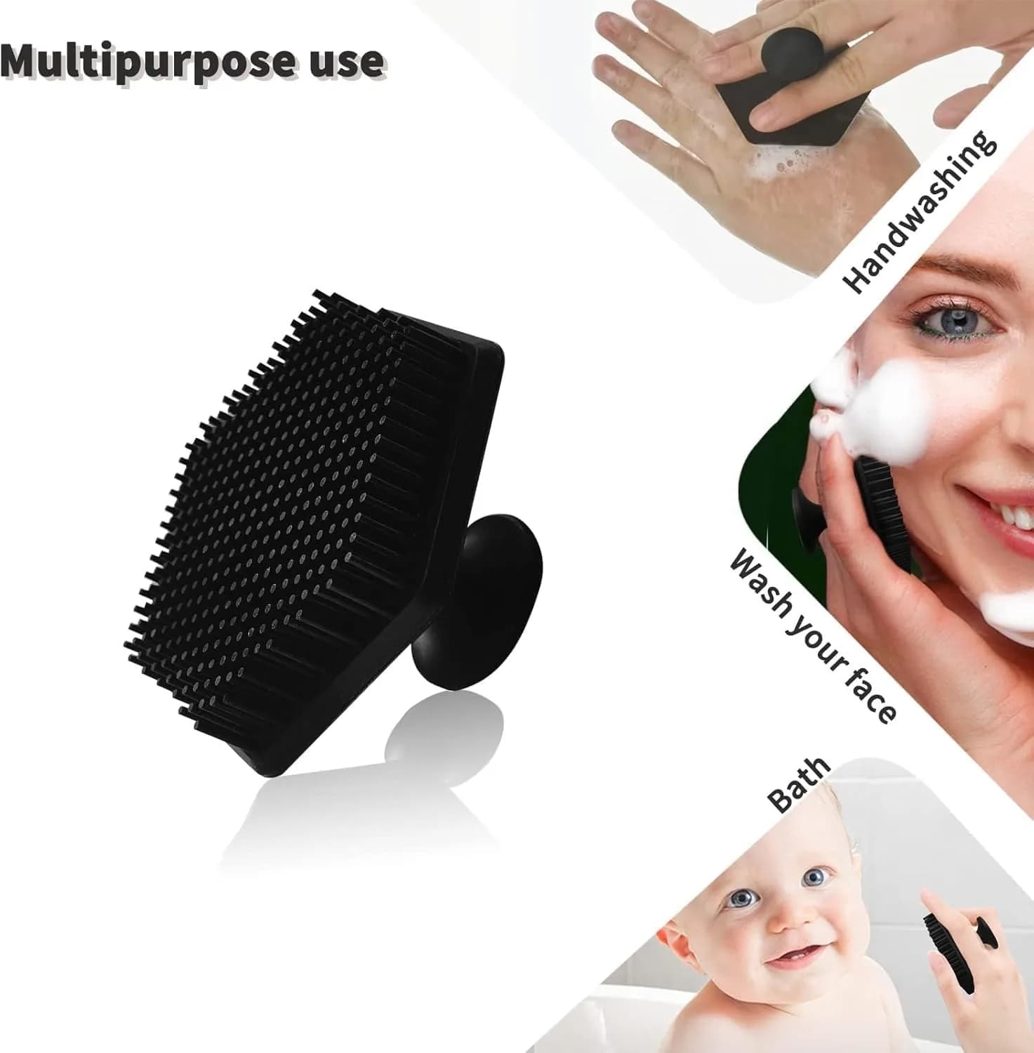silicone facial cleansing brush — image 6