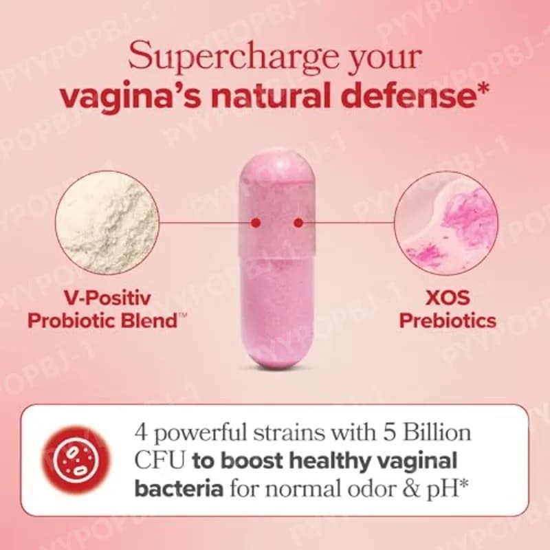 Women's probiotic capsules bottle — image 2