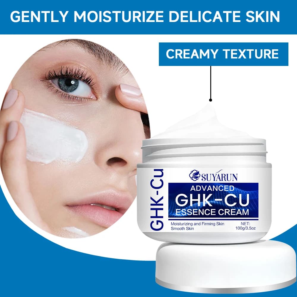 GHK-CU anti-aging facial moisturizer cream tube — image 3