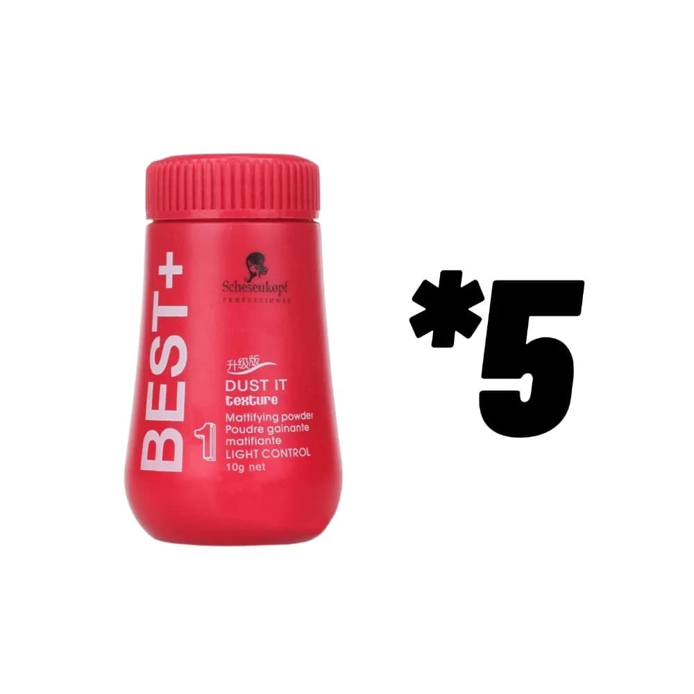 fluffy pink hair styling powder — image 8